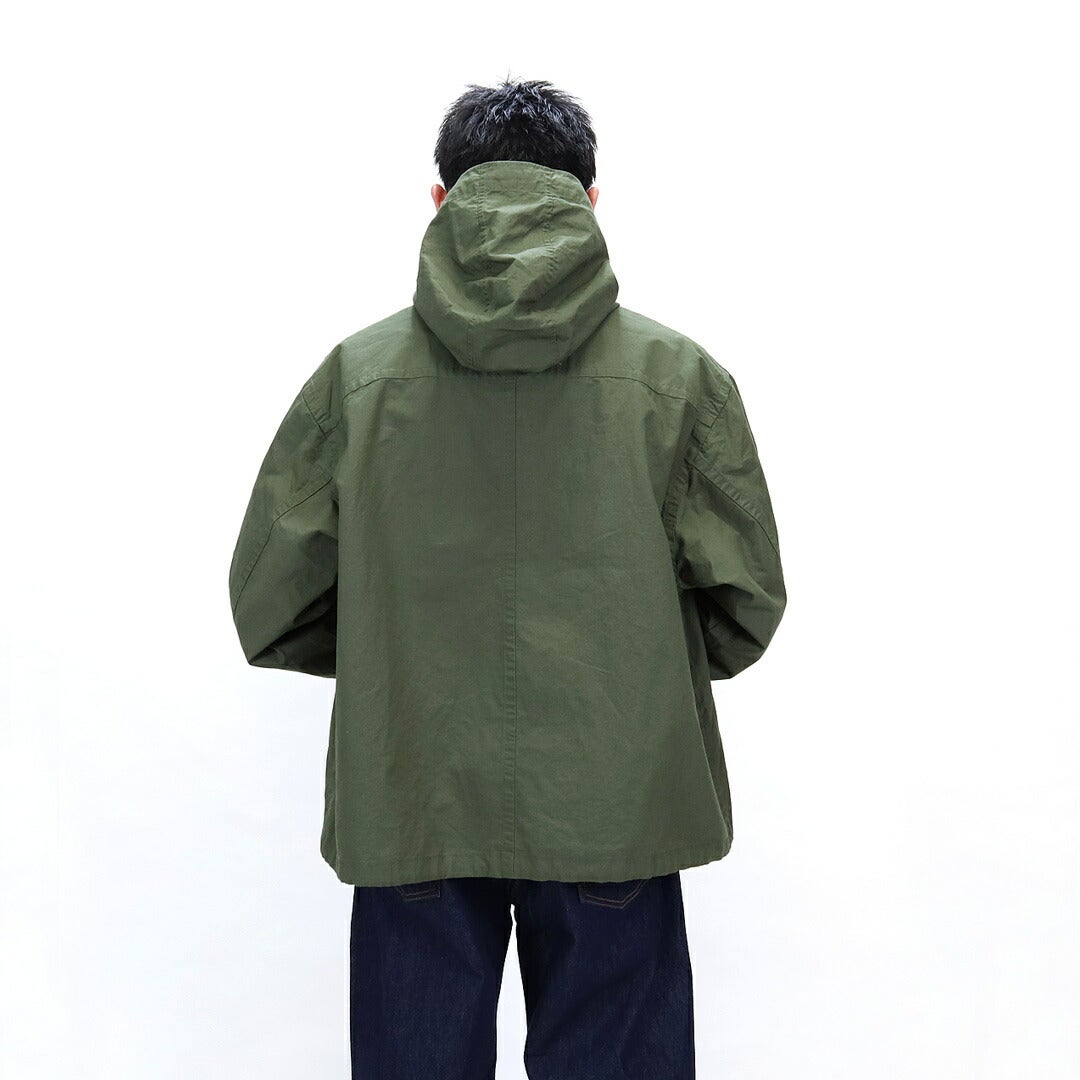 ダントン DANTON/コットンリネンダンプ ショートフードジャケット DT