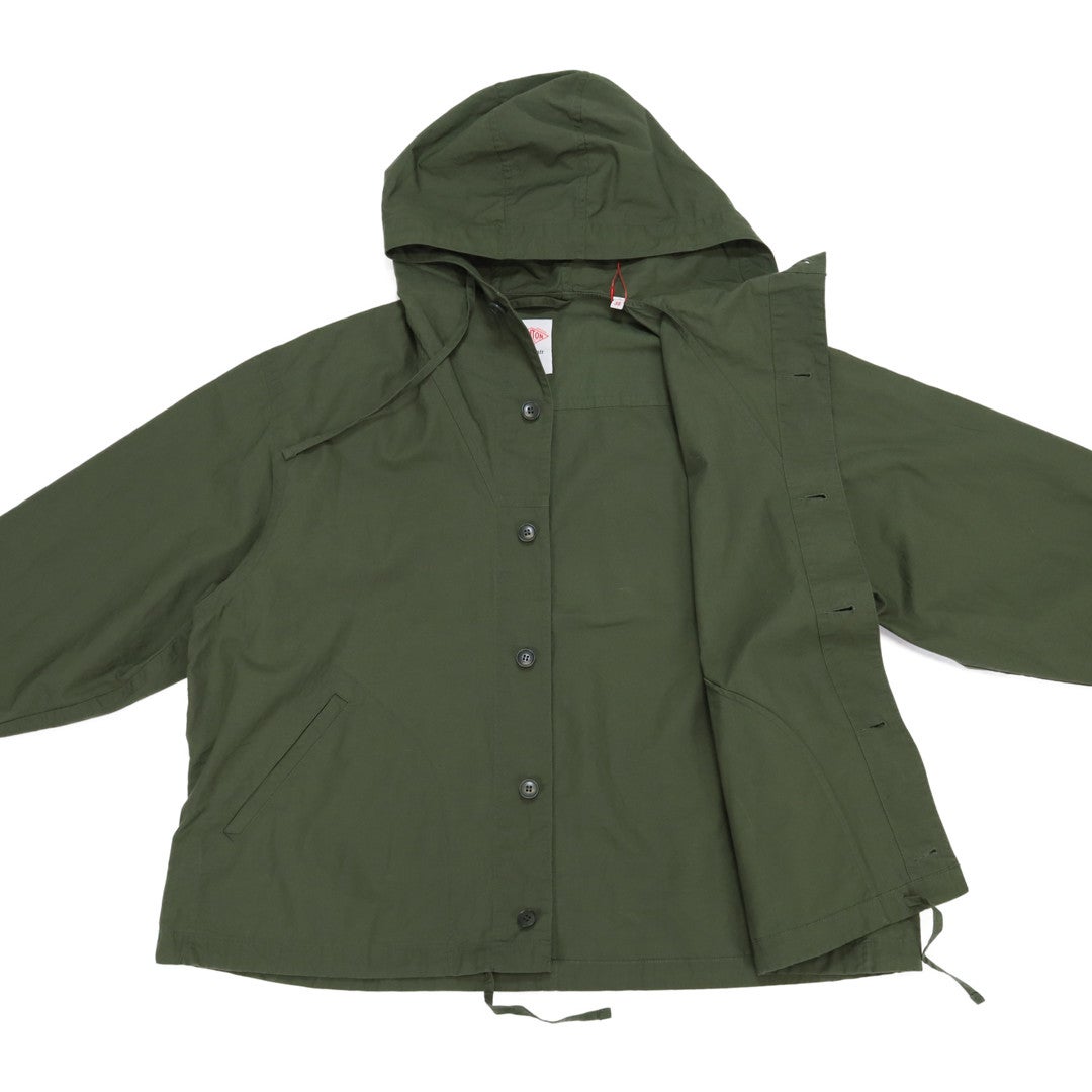 ダントン DANTON/コットンリネンダンプ ショートフードジャケット DT