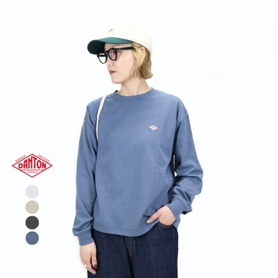 ダントン DANTON/ロング スリーブ Tシャツ DT-C0269 TCB/Tシャツ