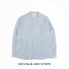 Ra9/ダントンDANTON/シャツ/リネンストライプバンドカラーシャツ/DT-B0279LCT/レディース【正規取扱】