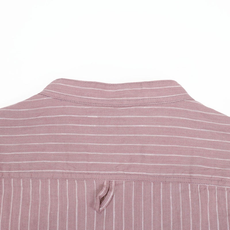 Ra9/ダントンDANTON/シャツ/リネンストライプバンドカラーシャツ/DT-B0279LCT/レディース【正規取扱】