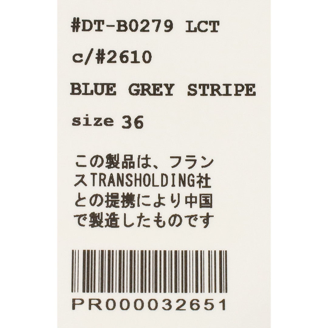 ダントン DANTON/リネン ストライプ バンドカラーシャツ DT-B0279 LCT