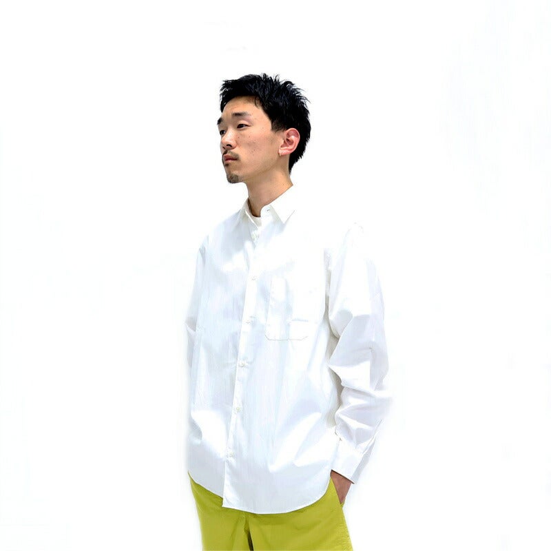 Ya2/マニュアルアルファベットMANUALALPHABET/シャツ/80/2ハイカウントタイプライターベーシックレギュラーカラーシャツ/BASIC-RC-001/メンズ【正規取扱】