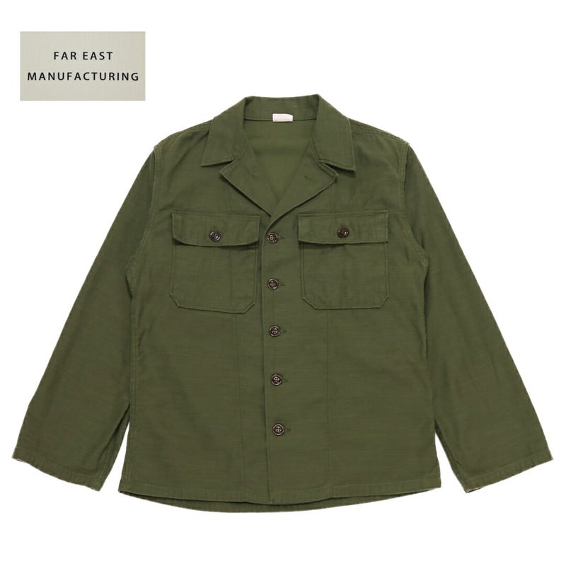 Ya2/ファーイーストマニュファクチャリングFAREASTMANUFACTURING/ジャケット/ユーティリティーシャツ/FEM-002/メンズ【正規取扱】