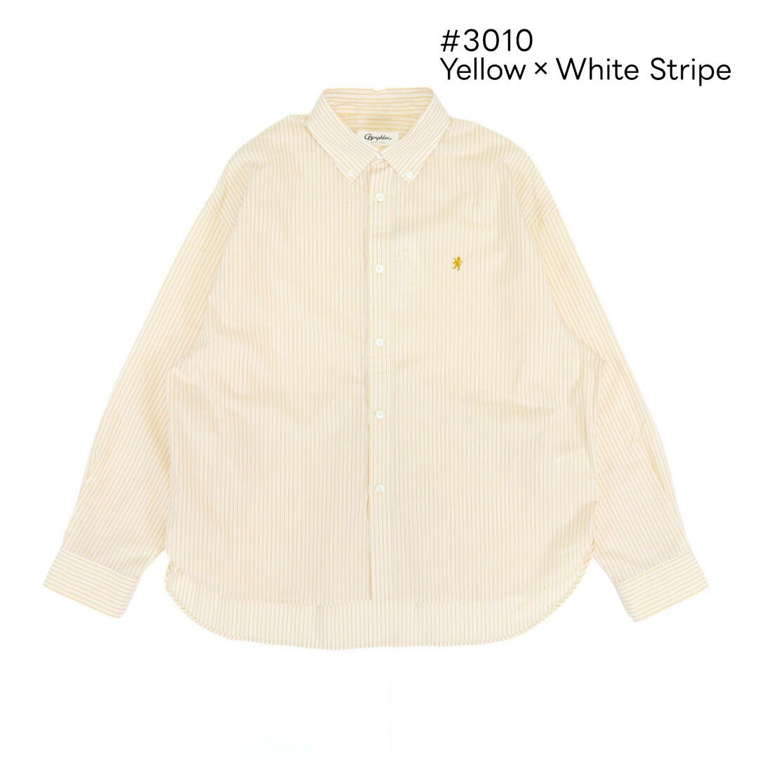 Ya2/ジムフレックスGymphlex/シャツ/コットンストライプショートボタンダウンシャツ/GY-B0198TRR/レディース【正規取扱】