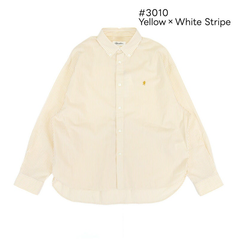 Ya2/ジムフレックスGymphlex/シャツ/コットンストライプショートボタンダウンシャツ/GY-B0198TRR/レディース【正規取扱】