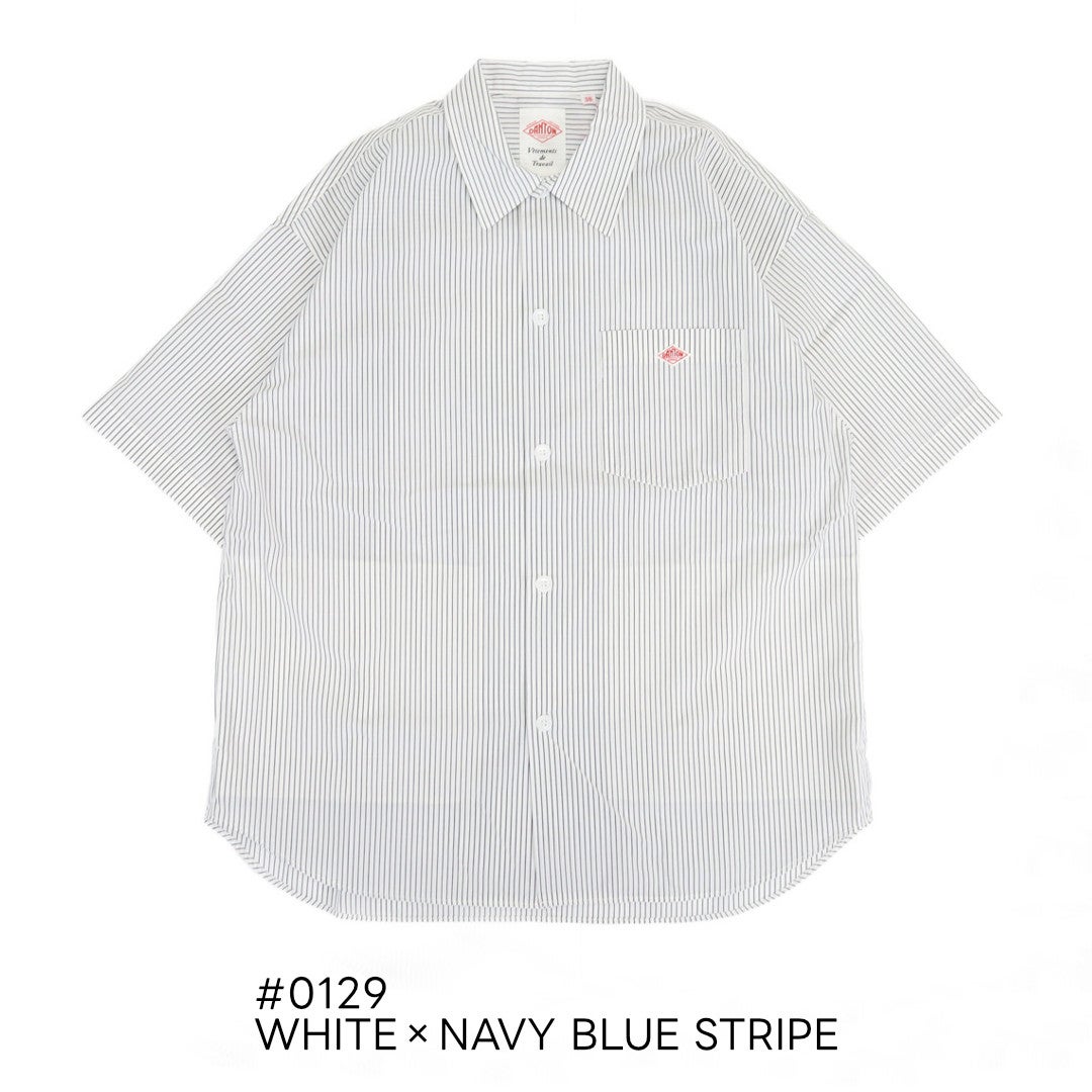 Ra9/ダントンDANTON/シャツ/コットンポプリンレギュラーカラーシャツ/DT-B0434TCV/メンズ【正規取扱】