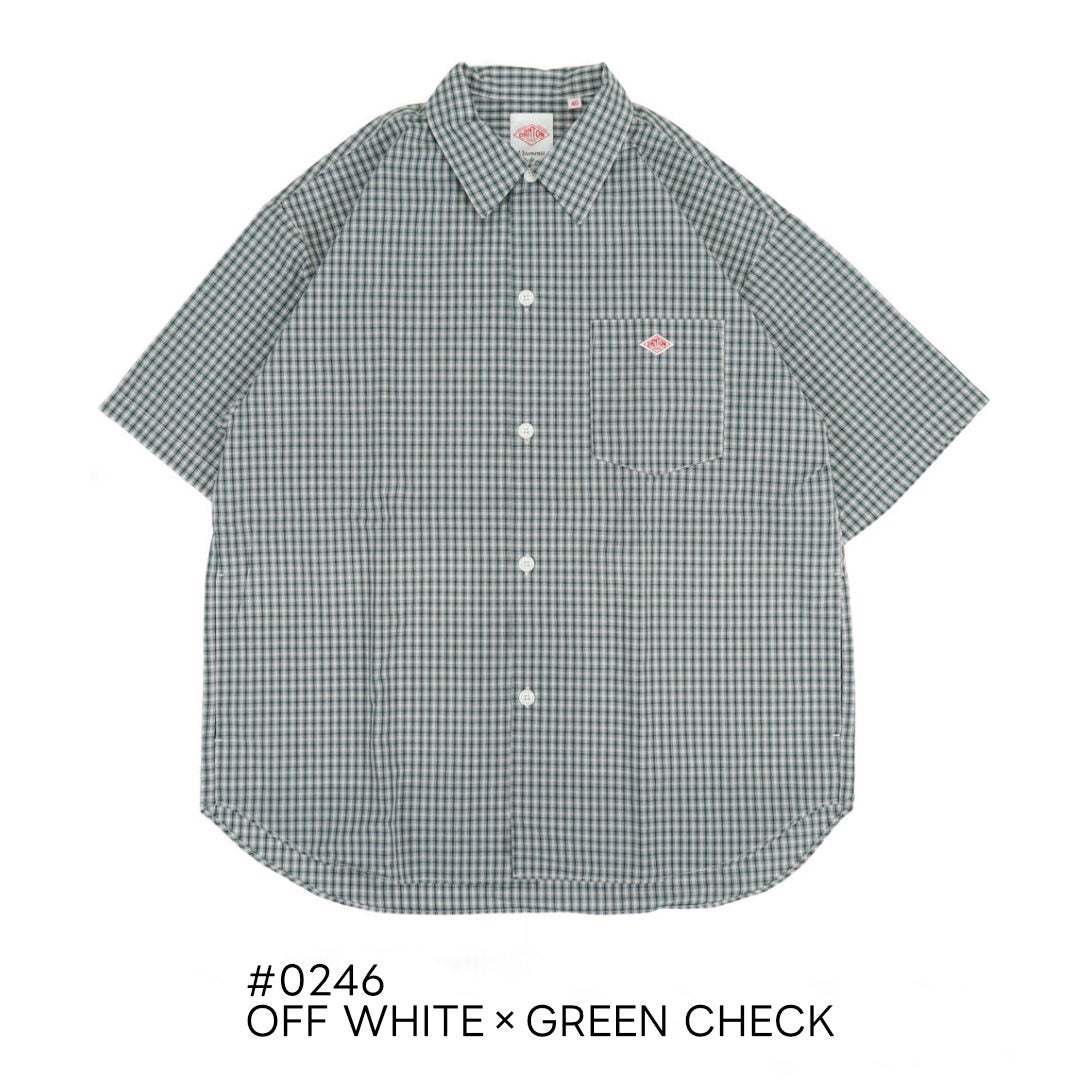 Ra9/ダントンDANTON/シャツ/コットンポプリンレギュラーカラーシャツ/DT-B0434TCV/メンズ【正規取扱】