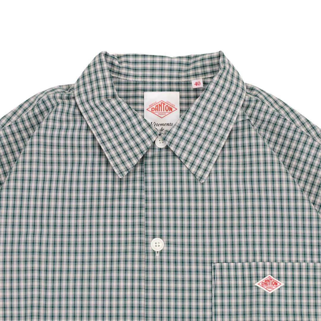 Ra9/ダントンDANTON/シャツ/コットンポプリンレギュラーカラーシャツ/DT-B0434TCV/メンズ【正規取扱】