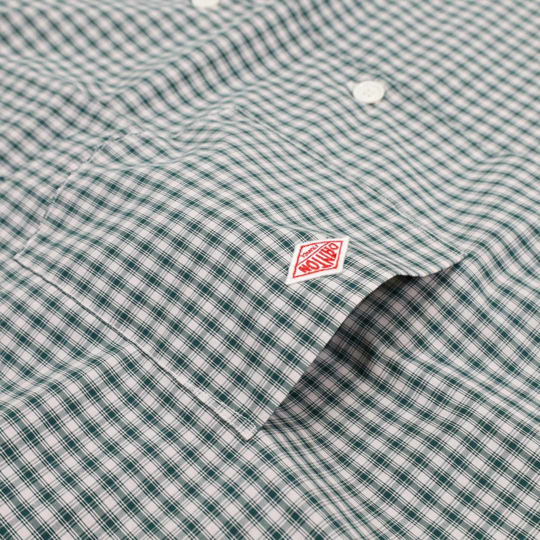 新品タグ付き＊DANTON コットンポプリンレギュラーシャツ 34 グレー ダントン DANTON/コットンポプリン レギュラーカラーシャツ DT-B0434