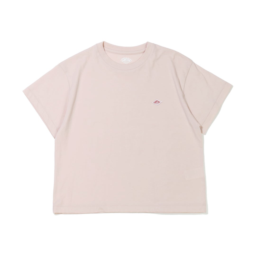 Ra9/ダントンDANTON/Tシャツカットソー/ショートスリーブクロップドTシャツ/DT-C0408CVT/レディース【正規取扱】