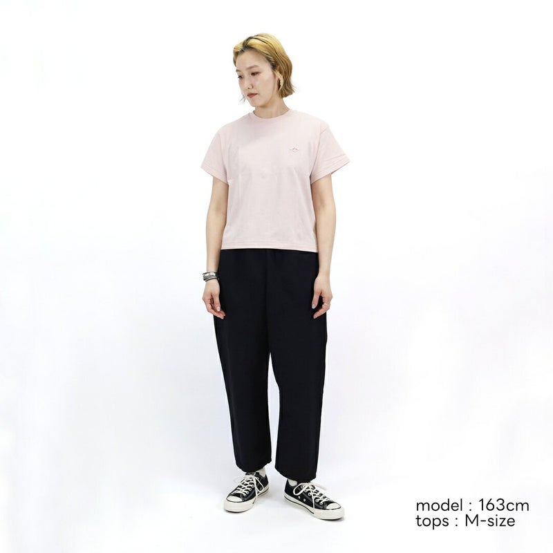 Ra9/ダントンDANTON/Tシャツカットソー/ショートスリーブクロップドTシャツ/DT-C0408CVT/レディース【正規取扱】