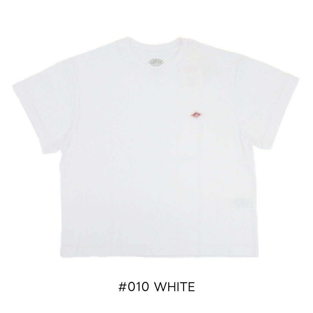 Ra9/ダントンDANTON/Tシャツカットソー/ショートスリーブクロップドTシャツ/DT-C0408CVT/レディース【正規取扱】