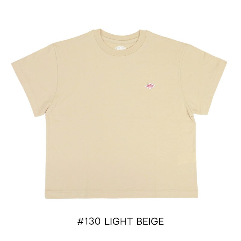 Ra9/ダントンDANTON/Tシャツカットソー/ショートスリーブクロップドTシャツ/DT-C0408CVT/レディース【正規取扱】