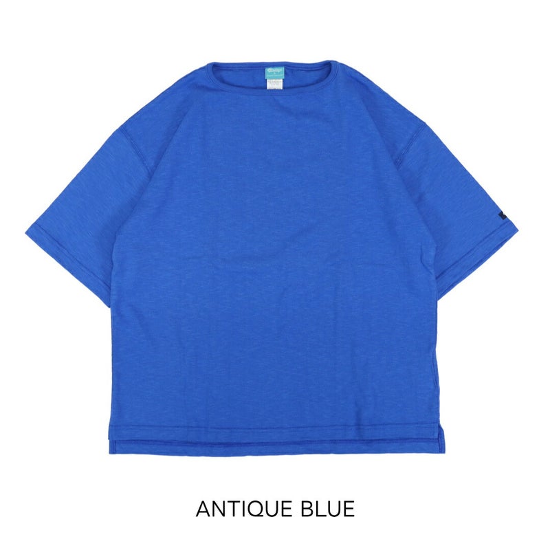 Ya2/ティージーオーセンティッククラシックTIEASYAUTHENTICCLASSIC/ライトビッグボートネックTシャツ/te001ss-lgt-bg/レディース【正規取扱】