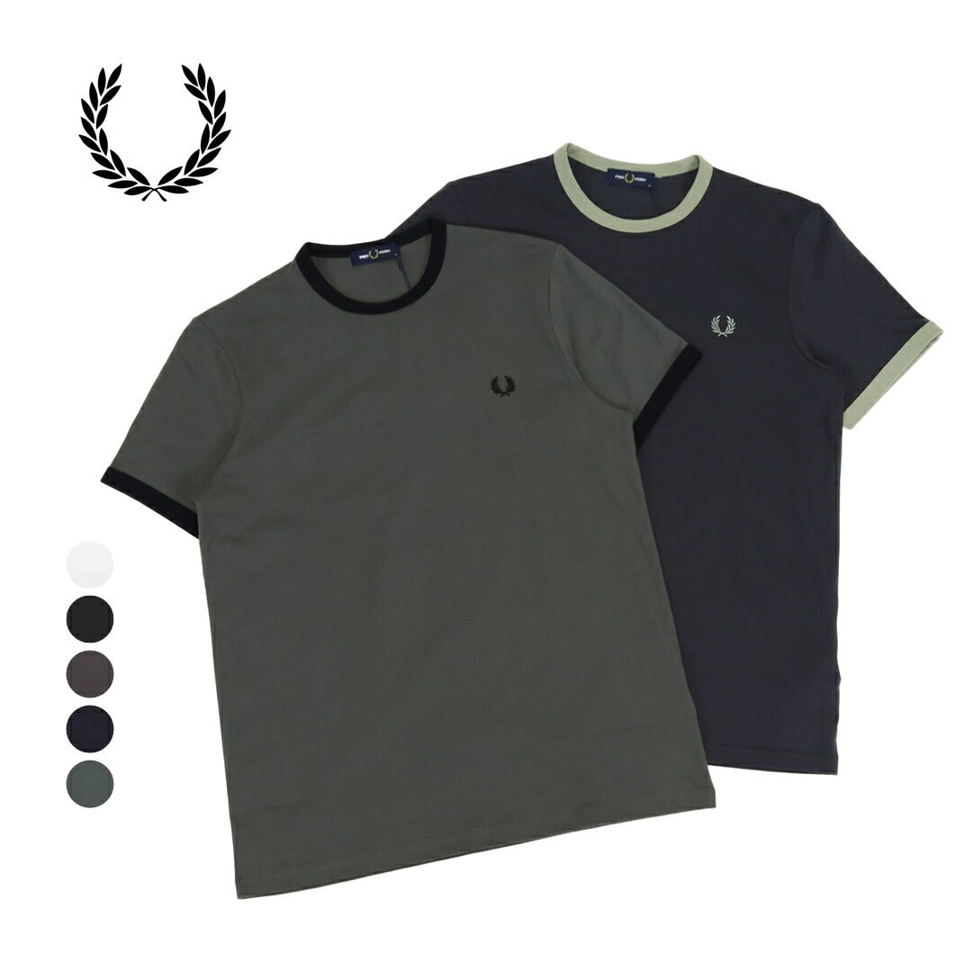 フレッドペリーFREDPERRY/カットソー/リンガーTシャツ/M3519/メンズ【正規取扱】
