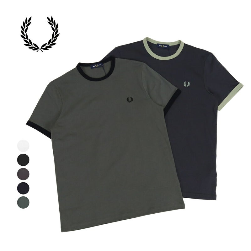 フレッドペリーFREDPERRY/カットソー/リンガーTシャツ/M3519/メンズ【正規取扱】