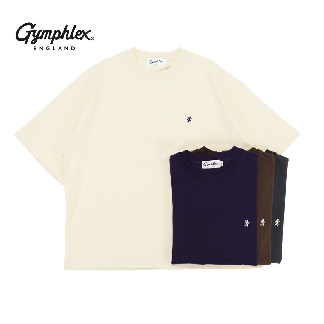 Ya2/ジムフレックスGymphlex/カットソー/コットンジャージークルーネック半袖Tシャツ/GY-C0441DDH/メンズ【正規取扱】