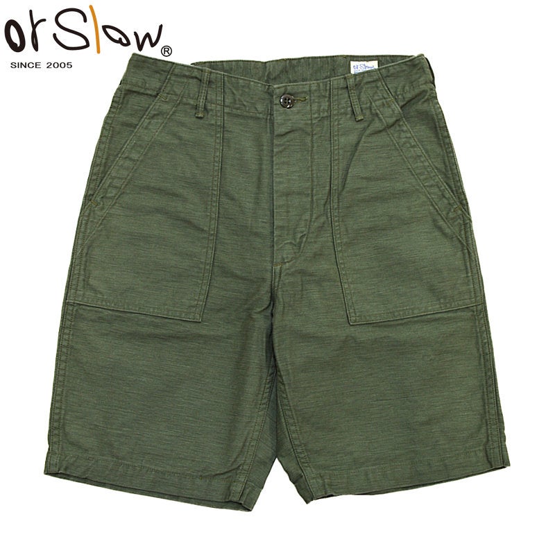 オアスロウ orSlow/ファティーグショートパンツ FATIGUE SHORT PANTS