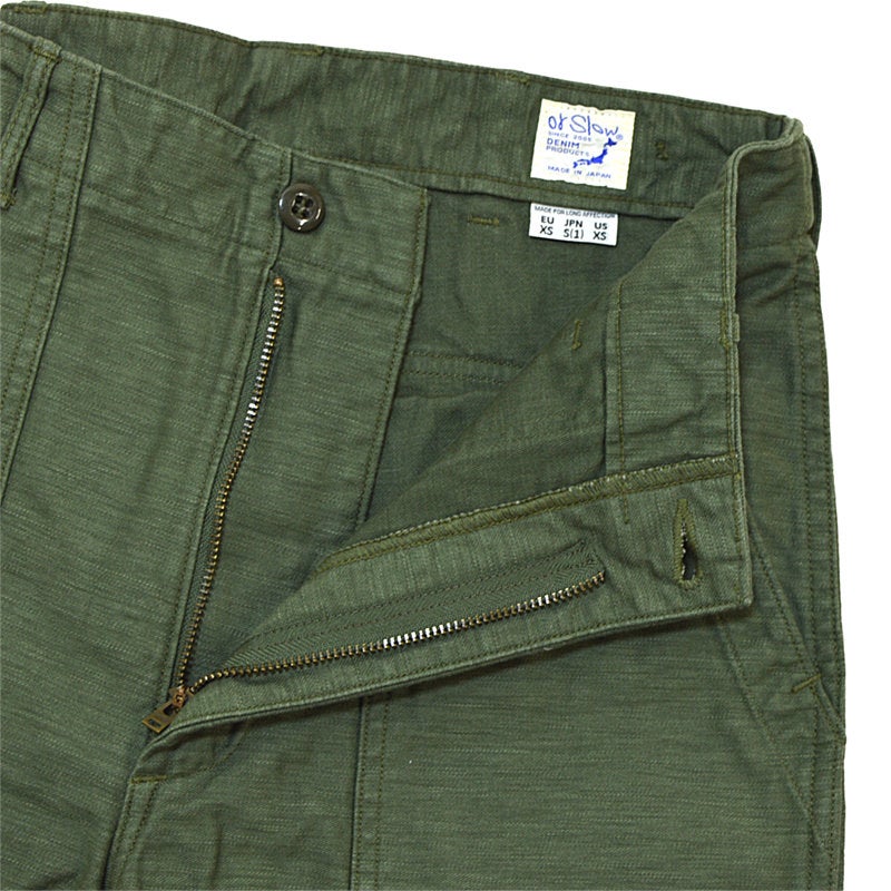オアスロウ orSlow/ファティーグショートパンツ FATIGUE SHORT PANTS