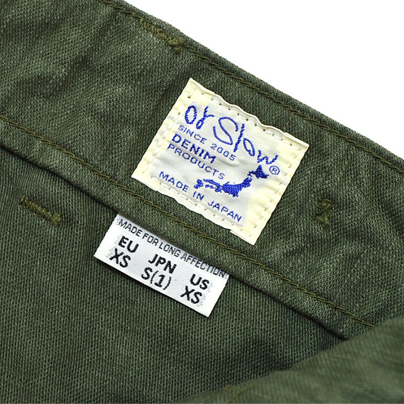 オアスロウ orSlow/ファティーグショートパンツ FATIGUE SHORT PANTS