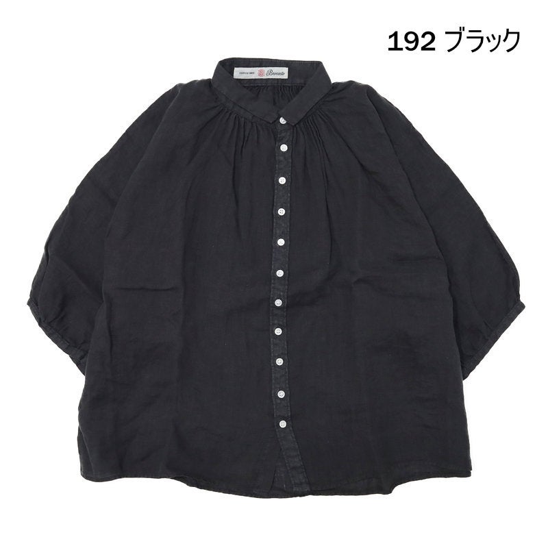 ブロカント Brocante/リネン キャンバス グランシャツ 36-0260L/シャツ