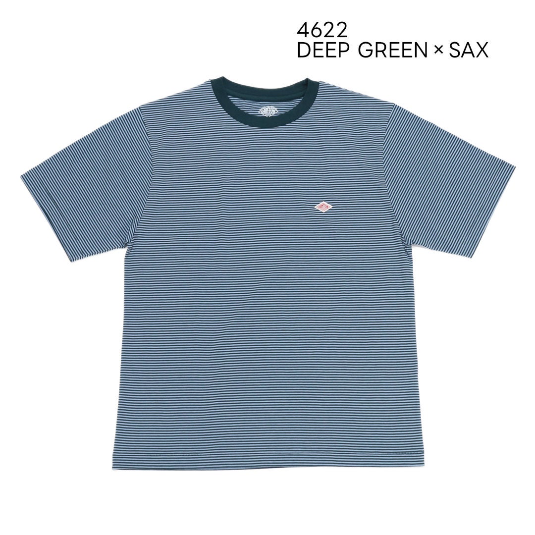 ダントン DANTON/ボーダークルーネックTシャツ DT-C0196 CVT-BD