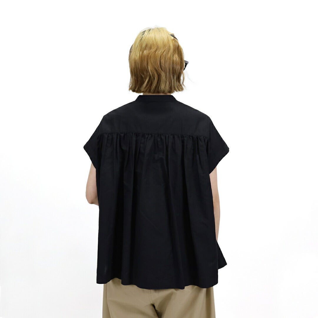 ダントン DANTON/コットンリネン スリーブレスシャツ DT-B0235 VCL/シャツ
