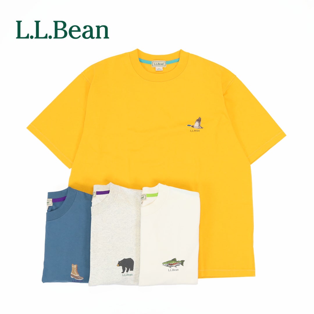 【新品未使用】エルエルビーン　ビューティアンドユース　コラボ　イエロー　M エルエルビーン L.L.Bean/モリル ショートスリーブ チェスト