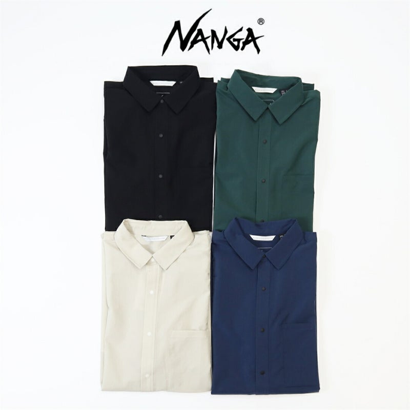 Ya2/ナンガNANGA/シャツ/ドットエアコンフィーショートスリーブシャツ/NW2411-1E900/メンズ【正規取扱】