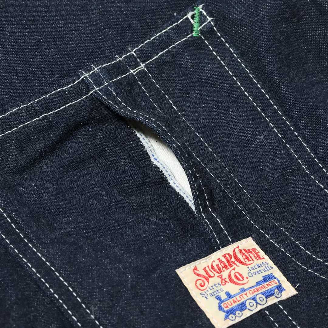 シュガーケーン SUGAR CANE ブルーデニムワークコート SC15655|ビッグ