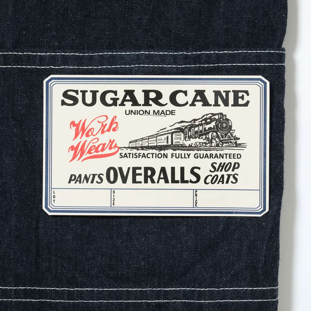 SUGAR CANE カバーオール SUGAR CANE シュガーケーン 11oz ブルーデニム ワークコート Sugar