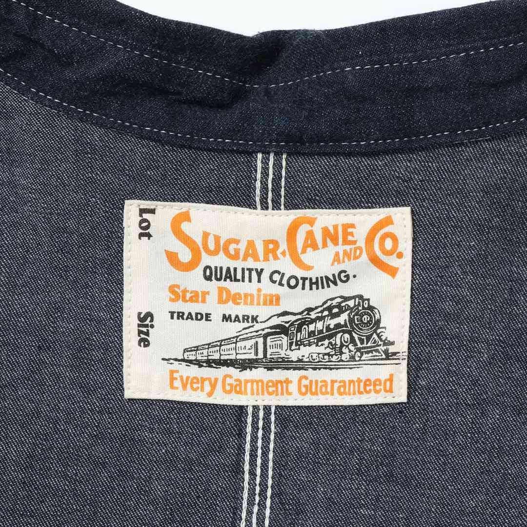 Ya2/シュガーケーンSUGARCANE/カバーオール/11oz.ブルーデニムワークコート/SC15655/メンズ【正規取扱】