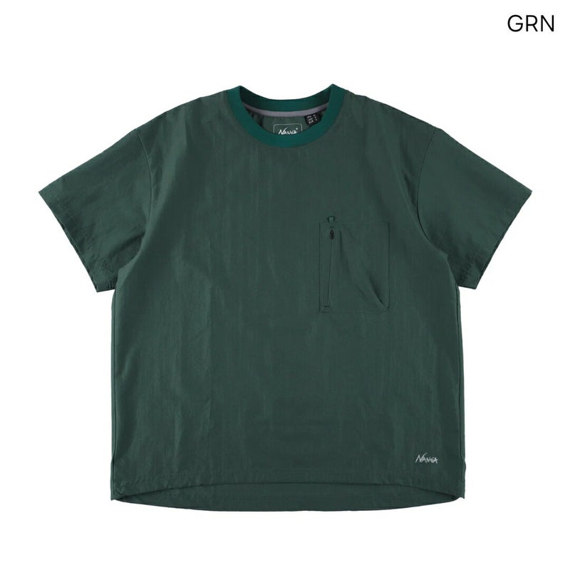 Ya2/ナンガNANGA/Tシャツカットソー/ドットエアコンフィーTシャツ/N2500-1J300A/メンズ【正規取扱】