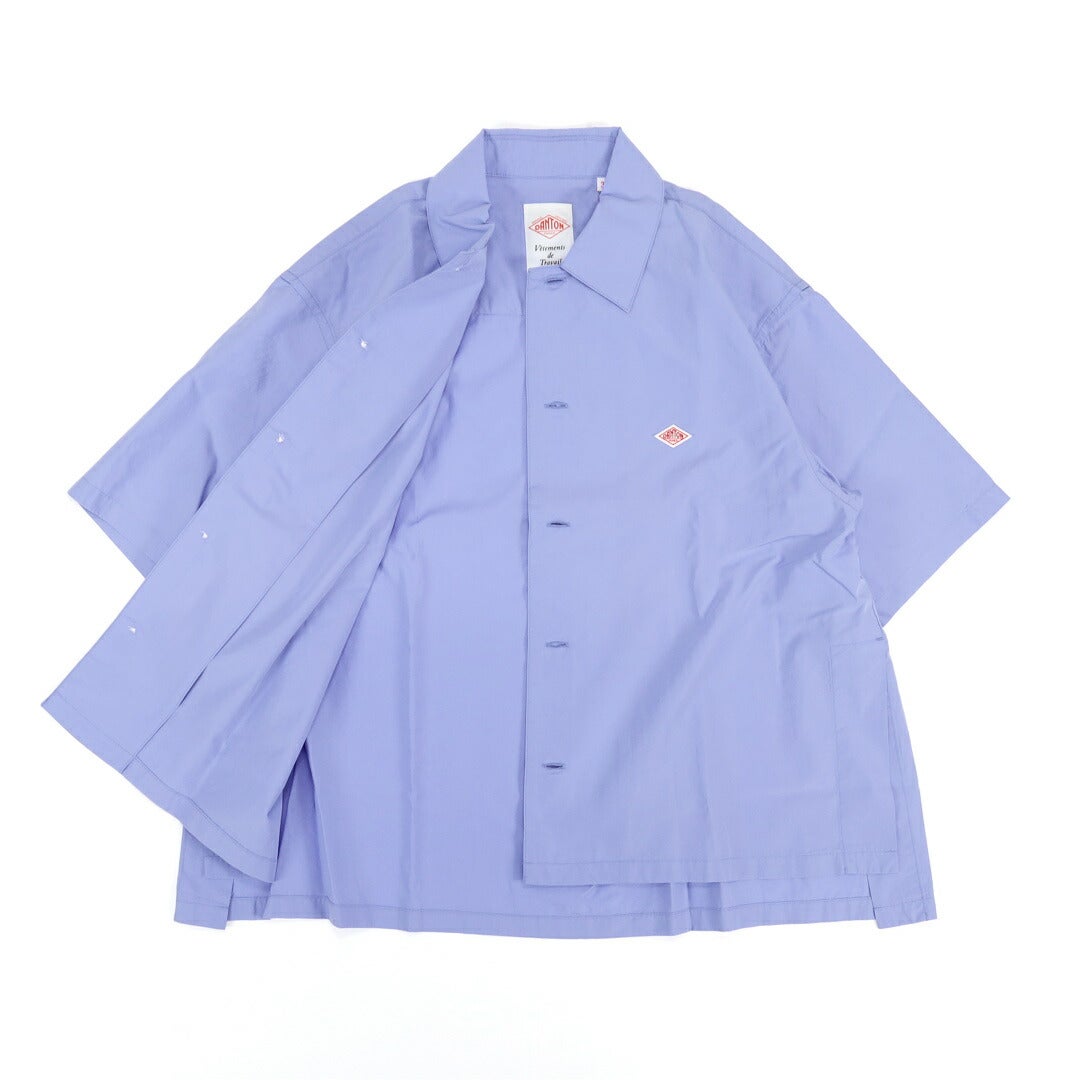 Ra9/ダントンDANTON/シャツ/コットンポプリンハーフスリーブシャツ/DT-B0223CPL/レディース【正規取扱】