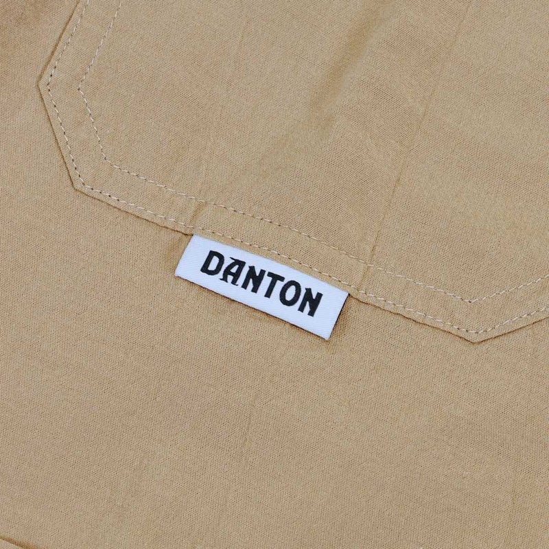 Ra9/ダントンDANTON/シャツ/オーガニックコットンウォッシャーショートスリーブカバーオールシャツ/DT-B0239MUG/メンズ【正規取扱】