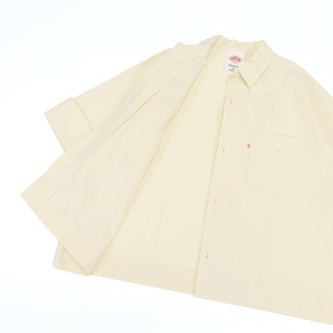 Ra9/ダントンDANTON/シャツ/コットンポプリンワークシャツ/DT-B0345SOD/レディース【正規取扱】