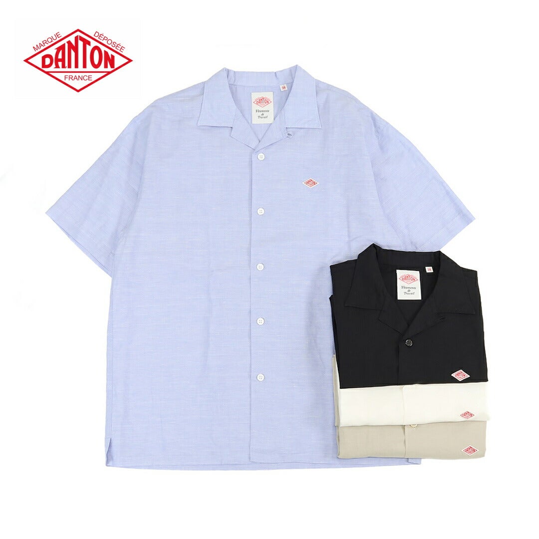 Ra9/ダントンDANTON/シャツ/ショートスリーブシャツSHORTSLEEVESHIRT/DT-B0436VCL/メンズ【正規取扱】