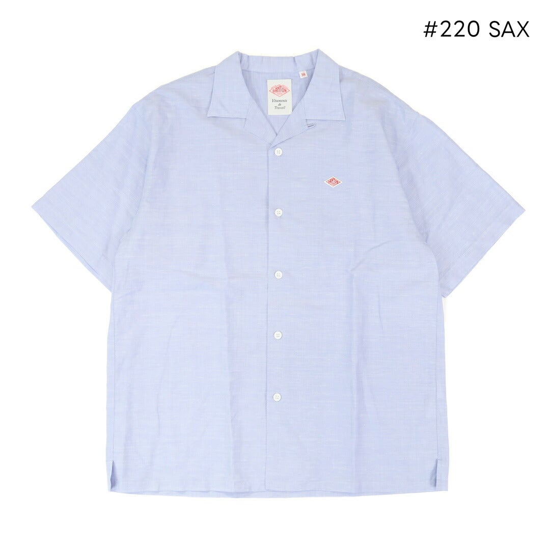 Ra9/ダントンDANTON/シャツ/ショートスリーブシャツSHORTSLEEVESHIRT/DT-B0436VCL/メンズ【正規取扱】