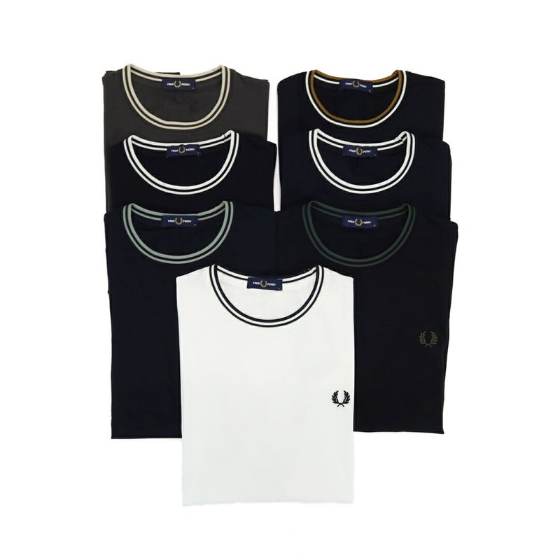 Ya2/フレッドペリーFREDPERRY/カットソー/ツインティップドTシャツ/M1588/メンズ【正規取扱】