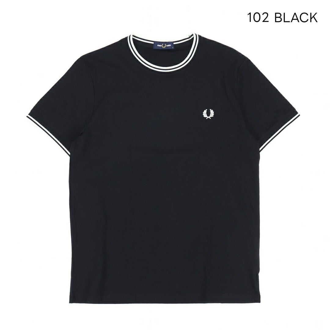 Ya2/フレッドペリーFREDPERRY/カットソー/ツインティップドTシャツ/M1588/メンズ【正規取扱】