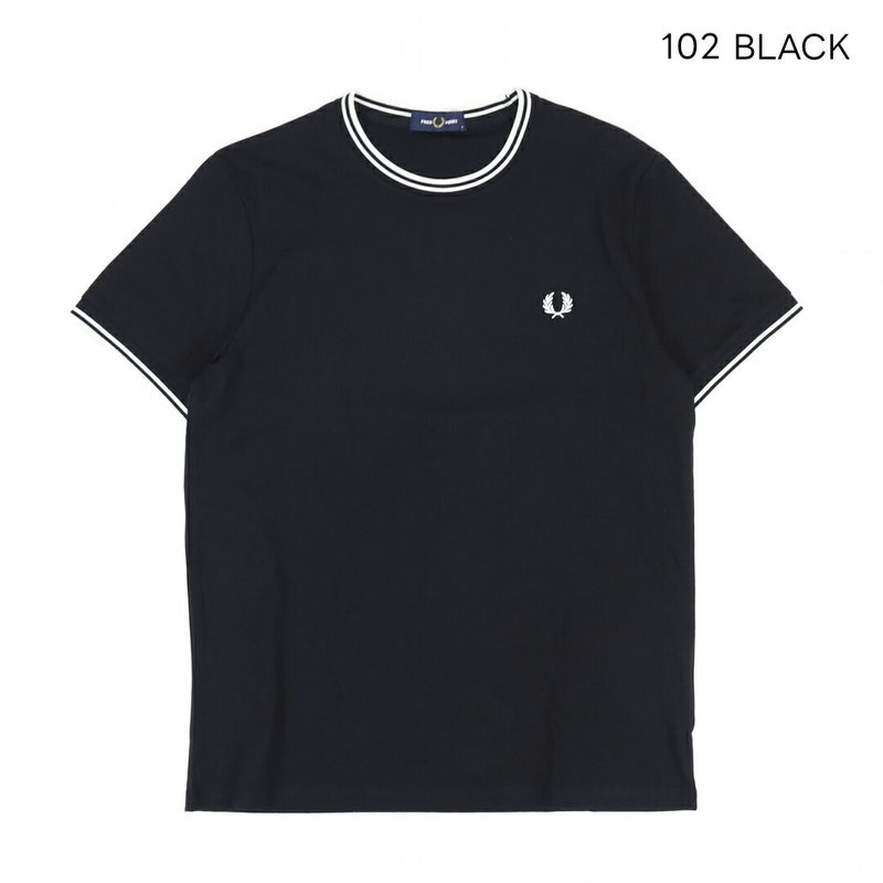 Ya2/フレッドペリーFREDPERRY/カットソー/ツインティップドTシャツ/M1588/メンズ【正規取扱】