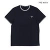 Ya2/フレッドペリーFREDPERRY/カットソー/ツインティップドTシャツ/M1588/メンズ【正規取扱】