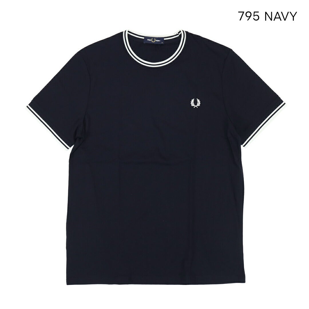 Ya2/フレッドペリーFREDPERRY/カットソー/ツインティップドTシャツ/M1588/メンズ【正規取扱】