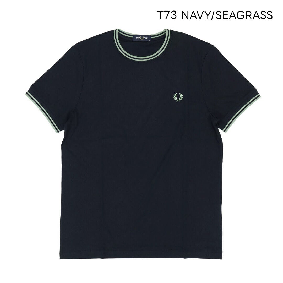 Ya2/フレッドペリーFREDPERRY/カットソー/ツインティップドTシャツ/M1588/メンズ【正規取扱】