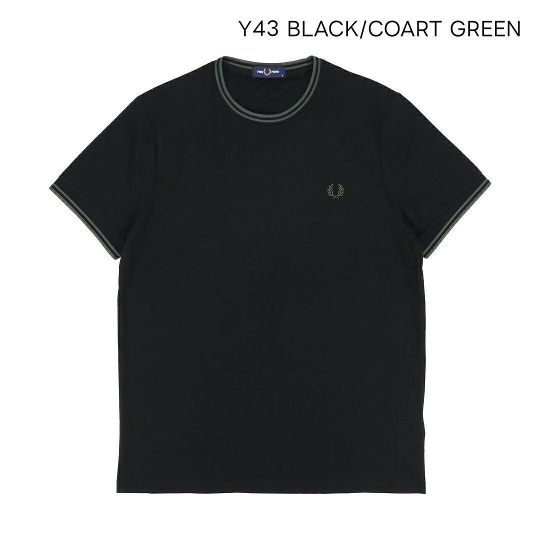 Ya2/フレッドペリーFREDPERRY/カットソー/ツインティップドTシャツ/M1588/メンズ【正規取扱】