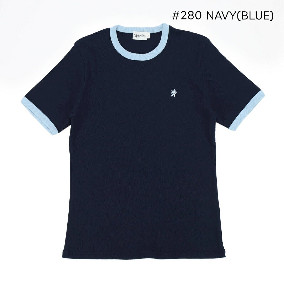 Ya2/ジムフレックスGymphlex/カットソー/クルーネックリンガーTシャツ/GY-C0326VRL/レディース【正規取扱】
