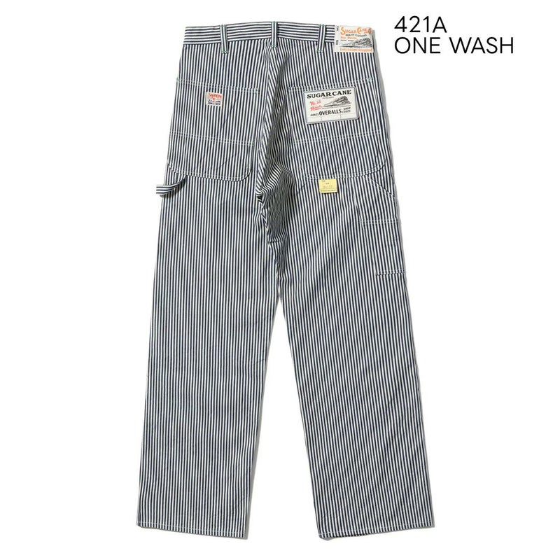 シュガーケーンSUGARCANE/ワークパンツ/11oz.ヒッコリーストライプワークパンツ/SC42496/メンズ【正規取扱】