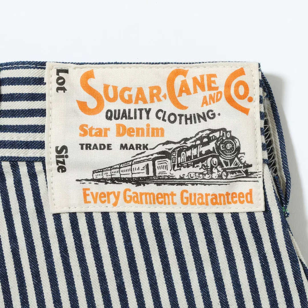 シュガーケーンSUGARCANE/ワークパンツ/11oz.ヒッコリーストライプワークパンツ/SC42496/メンズ【正規取扱】