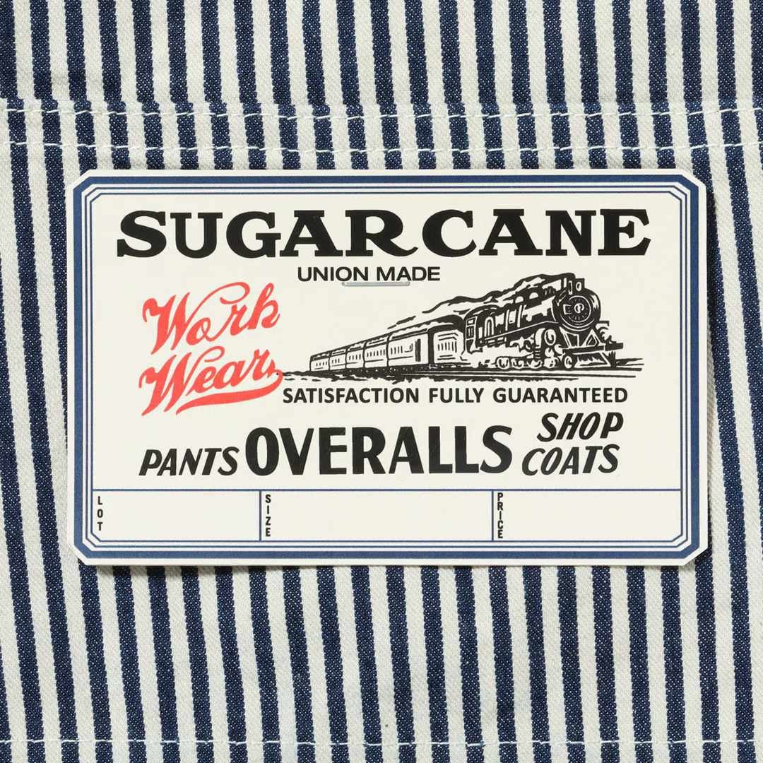 シュガーケーンSUGARCANE/ワークパンツ/11oz.ヒッコリーストライプワークパンツ/SC42496/メンズ【正規取扱】